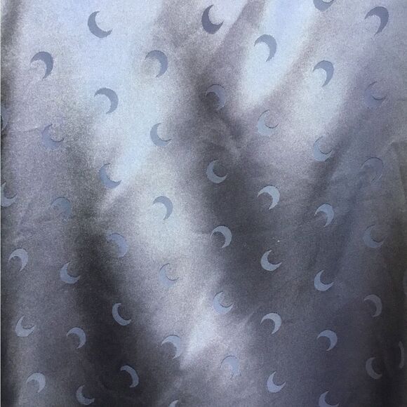 Witchy satin moon pattern black camisole top witchcore whimsygoth - Picture 3 of 5